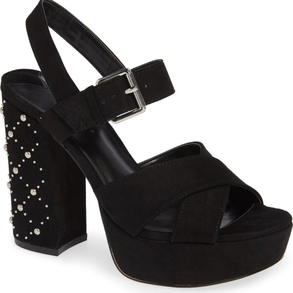 EUC Embellished Platform Heels